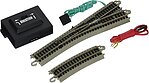 Bachmann N E-Z Track number 4 right turnout, item 44864