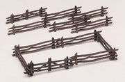 Bachmann Plasticville O Scale Rustic Fence 12-Piece Kit #45984– product image 1