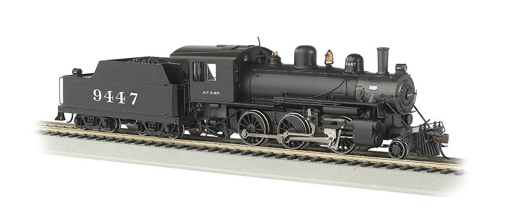 Bachmann Santa Fe 2-6-0 #9447 with E-Z App HO Scale 57803