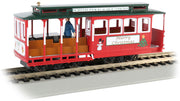 Bachmann HO Christmas Cable Car with Grip Man — product view 1