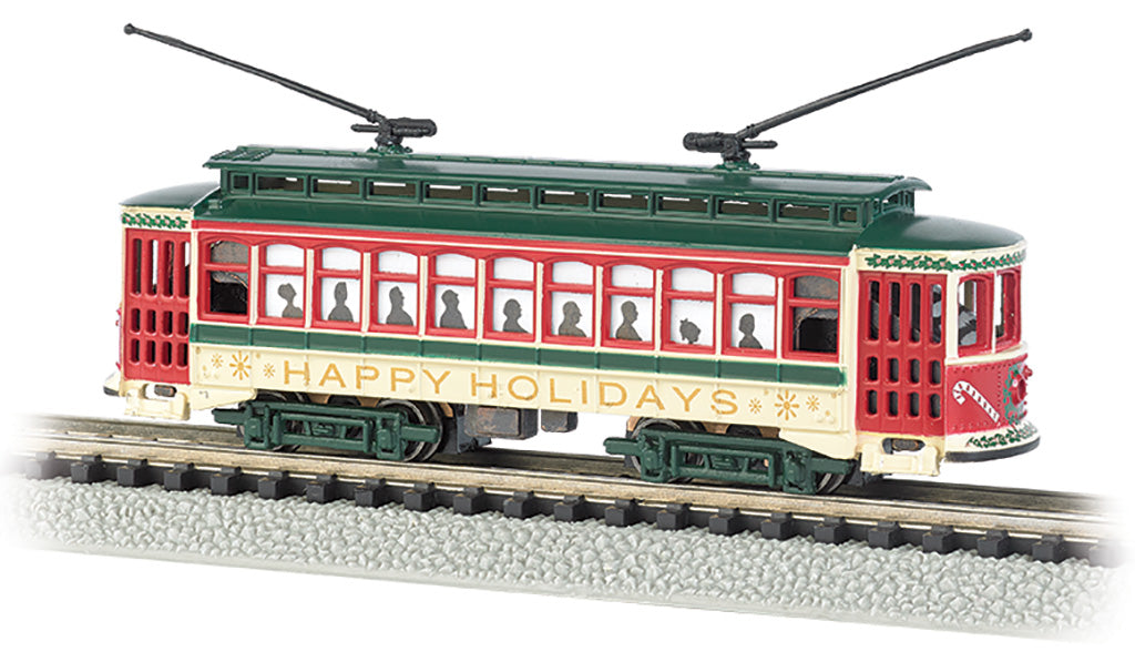 Bachmann N Christmas Brill Trolley — product view 1