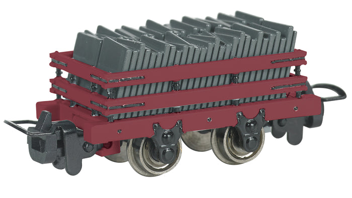 Bachmann Thomas & Friends Narrow Gauge Slate Wagon Oxide with Load #77317