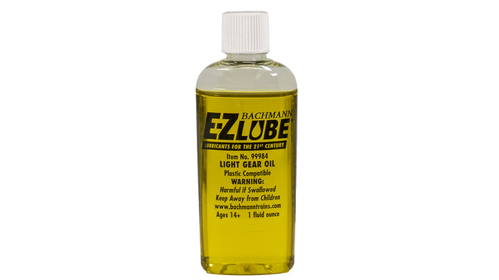 Bachmann E-Z Lube Light Gear Oil 1 oz - bottle view