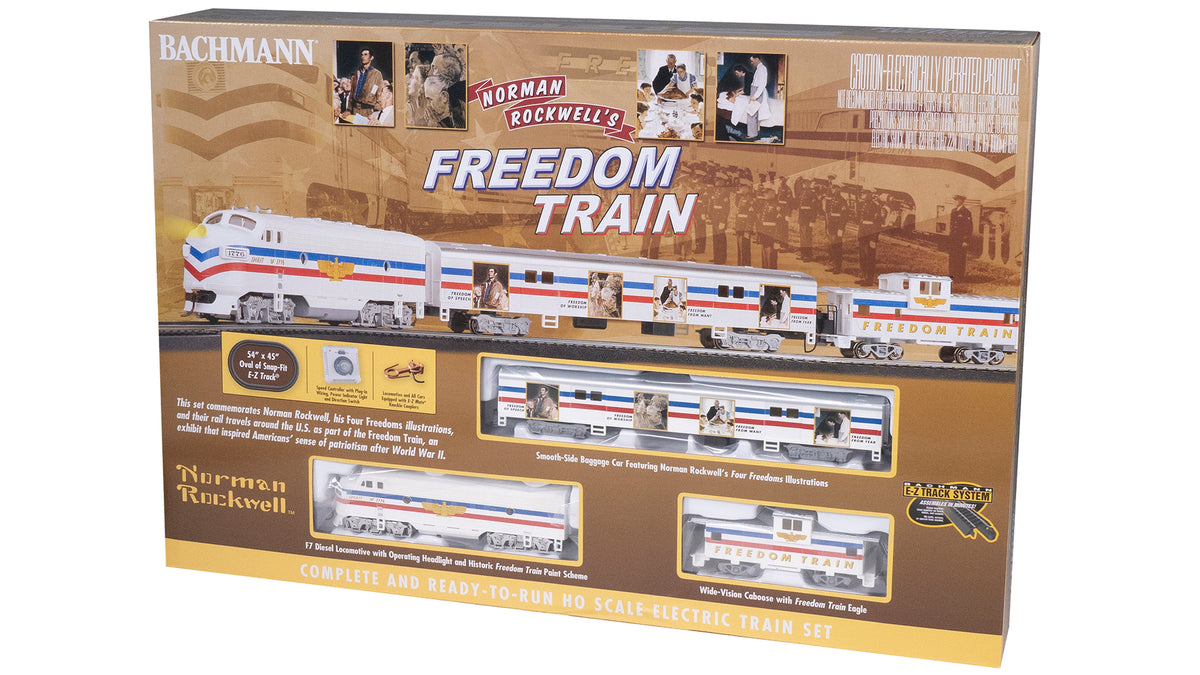 Bachmann HO Rockwell Freedom Train Set (00767)– product image