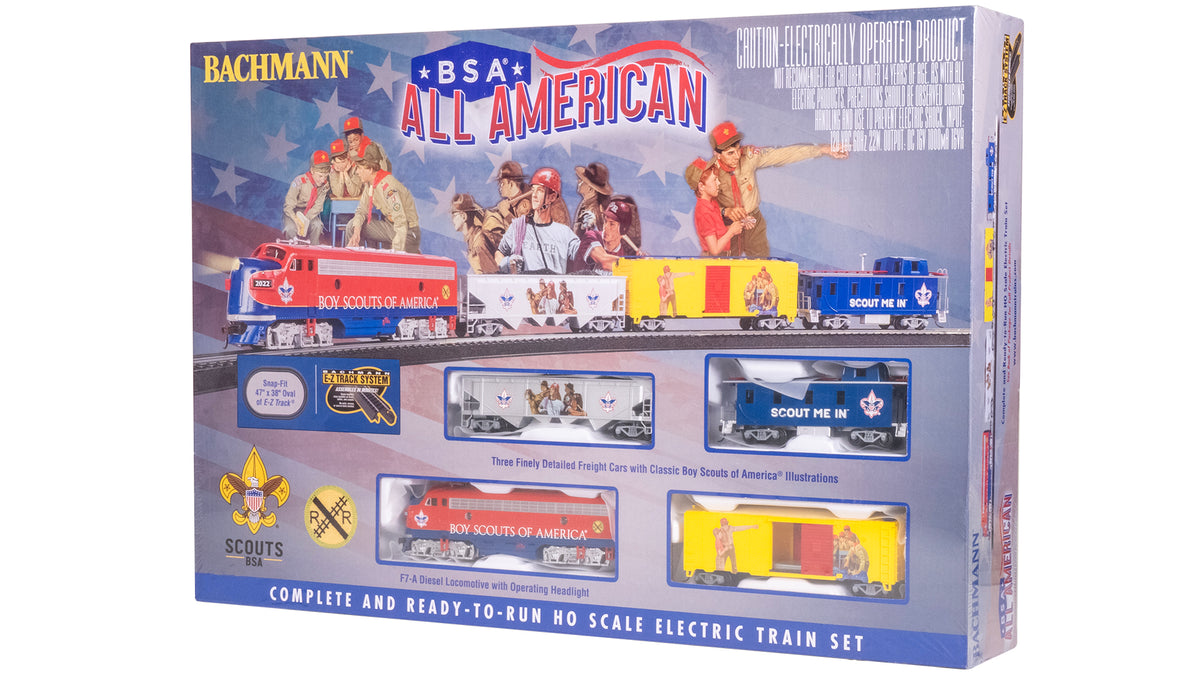 Bachmann HO BSA All American Train Set (00775)– product image
