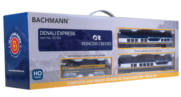 Bachmann HO Denali Express Train Set (00784)