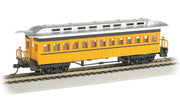 Bachmann HO Coach 1860-1880 Era - Painted Unlettered Yellow– product image 1