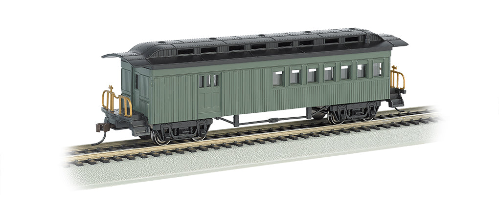 Bachmann HO Combine 1860-1880 Era - Painted Unlettered Green– product image