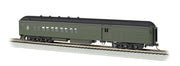 Bachmann HO 72-Foot Heavyweight Combine - Painted Unlettered Pullman Green– product image 1