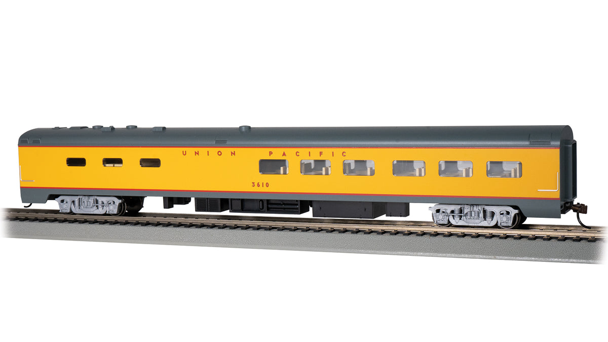 Bachmann HO 85-Foot Smooth-Side Dining Car - Union Pacific #3610– product image