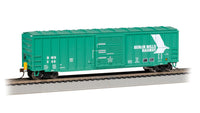 Bachmann HO 50-Foot Outside-Braced Boxcar with Flashing EOT - Berlin Mills Railway #266– product image 1