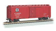 Bachmann HO 40-Foot Steam Era Boxcar - Santa Fe #136023– product image 1