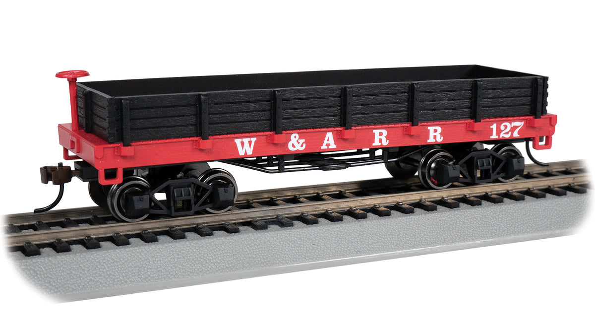 Bachmann HO Old-Time Gondola - Western & Atlantic #127– product image