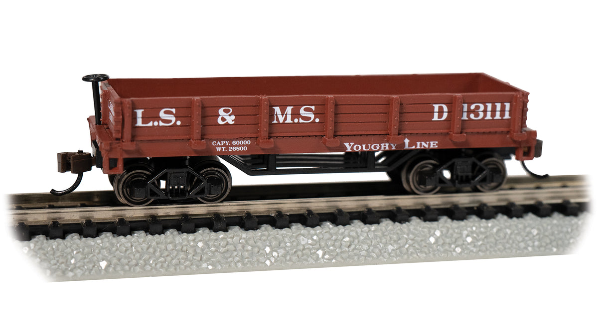 Bachmann N Old-Time Gondola - Lake Shore & Michigan Southern– product image