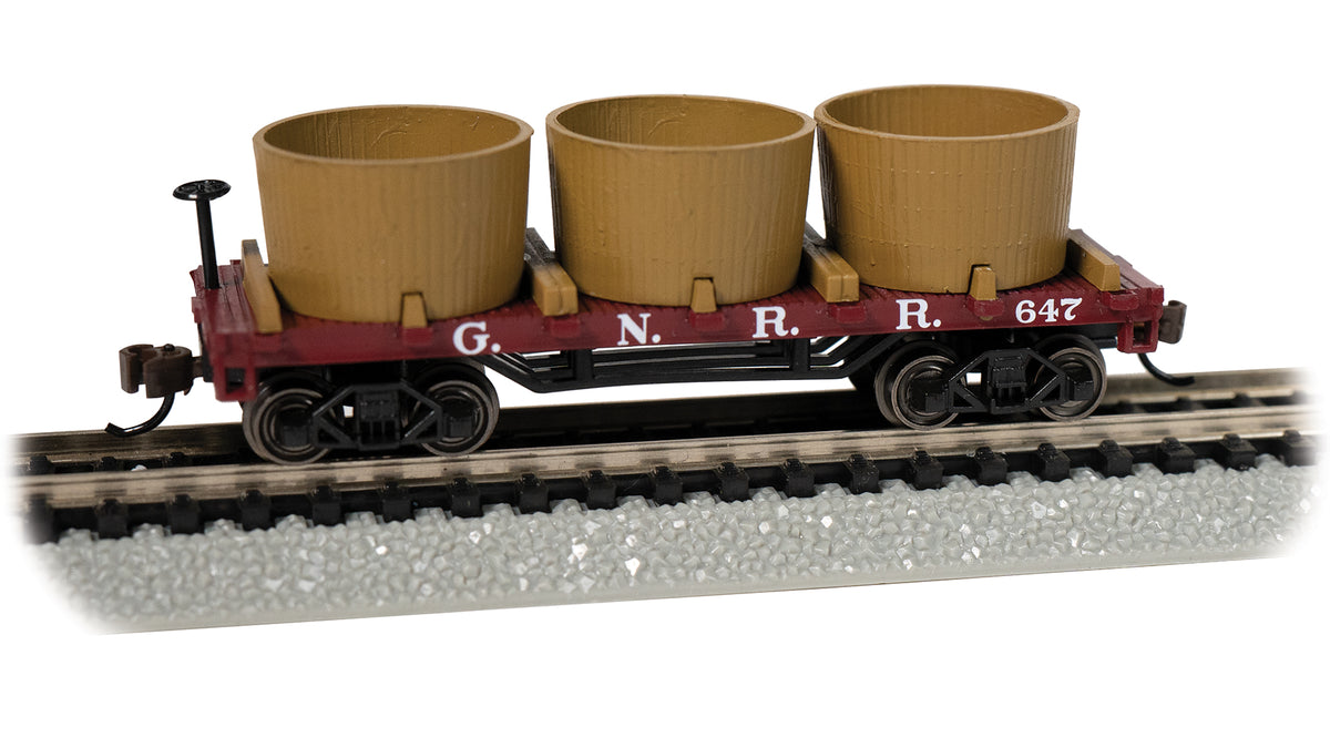 Bachmann N Old-Time Water Tank Car - Great Northern– product image