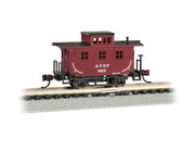Bachmann N Scale Old-Time Bobber Caboose - Santa Fe– product image 1