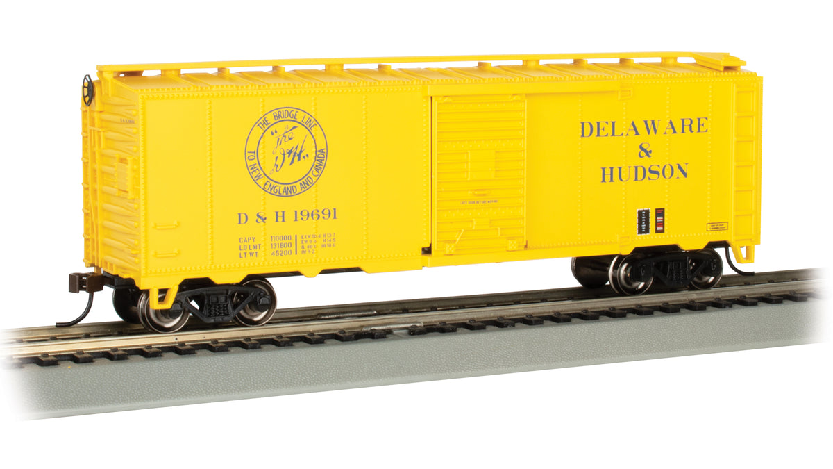 Bachmann HO Scale 40-Foot PS-1 Box Car - Delaware & Hudson #19691– product image