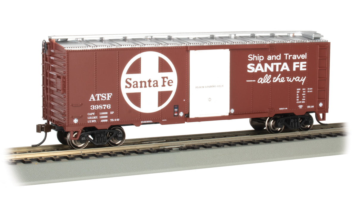 Bachmann HO Scale 40-Foot PS-1 Box Car - Santa Fe #139876– product image