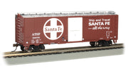 Bachmann HO Scale 40-Foot PS-1 Box Car - Santa Fe #139876– product image 1