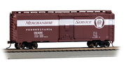 Bachmann HO Scale 40-Foot Box Car - PRR #92496 Merchandise Service– product image 1