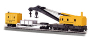 Bachmann HO Scale 250-Ton Steam Crane & Boom Tender - Pennsylvania– product image 1
