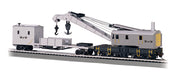 Bachmann HO Scale 250-Ton Steam Crane & Boom Tender - Maintenance of Way– product image 1