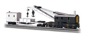 Bachmann HO Scale 250-Ton Steam Crane & Boom Tender - Painted Unlettered– product image 1