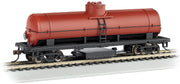 Bachmann HO Scale 40-Foot Track Cleaning Tank Car - Unlettered Oxide Red– product image 1