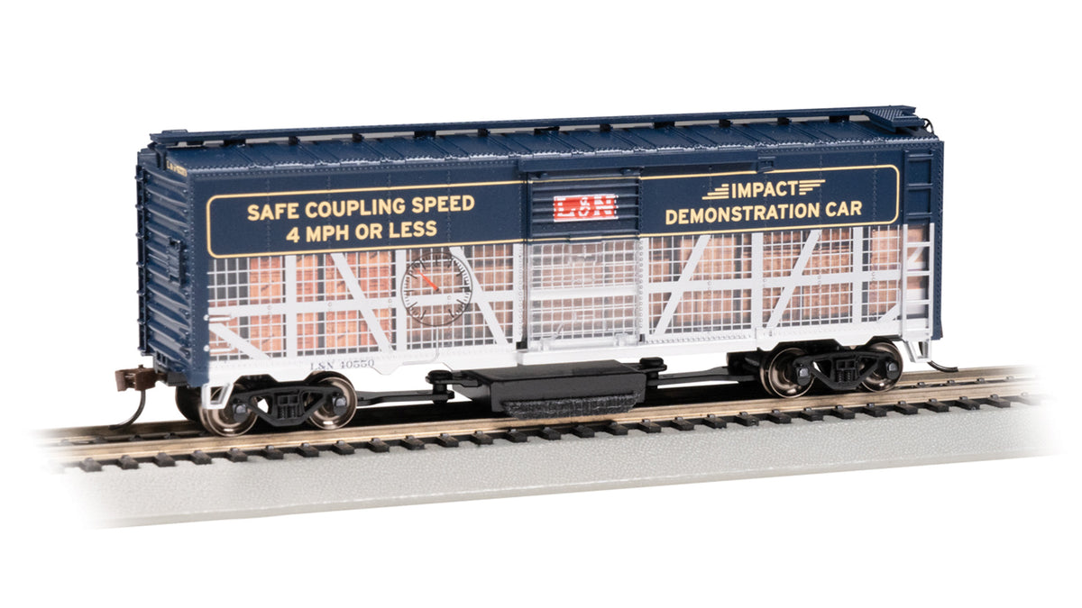 Bachmann HO Scale Track Cleaning 40-Foot Boxcar - L&N #40550– product image