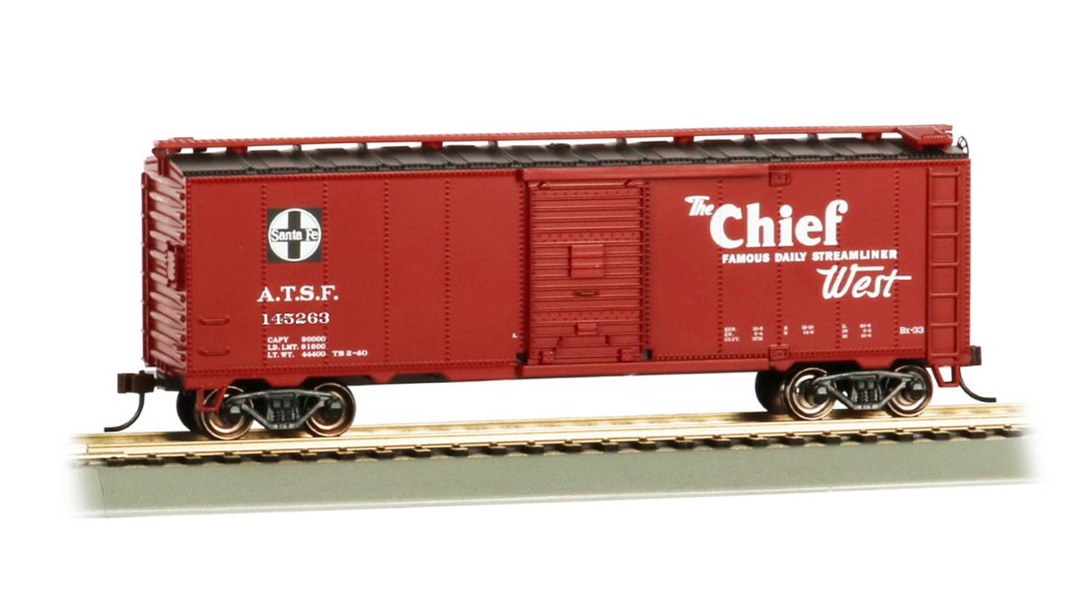 Bachmann HO Scale Santa Fe Map Boxcar - Chief #145263