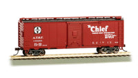 Bachmann HO Scale Santa Fe Map Boxcar - Chief #145263– product image 2