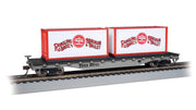 Bachmann HO Scale Ringling Bros. and Barnum & Bailey Flatcar with Containers– product image 1