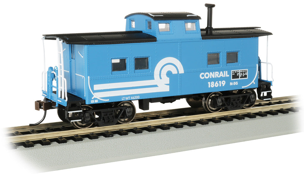 Bachmann HO Scale Northeast Steel Caboose - Conrail #18619 Blue– product image