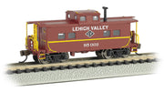 Bachmann N Scale Northeast Steel Caboose - Lehigh Valley #95002– product image 1