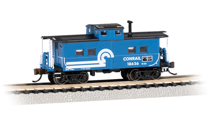 Bachmann N Scale Northeast Steel Caboose - Conrail #18726