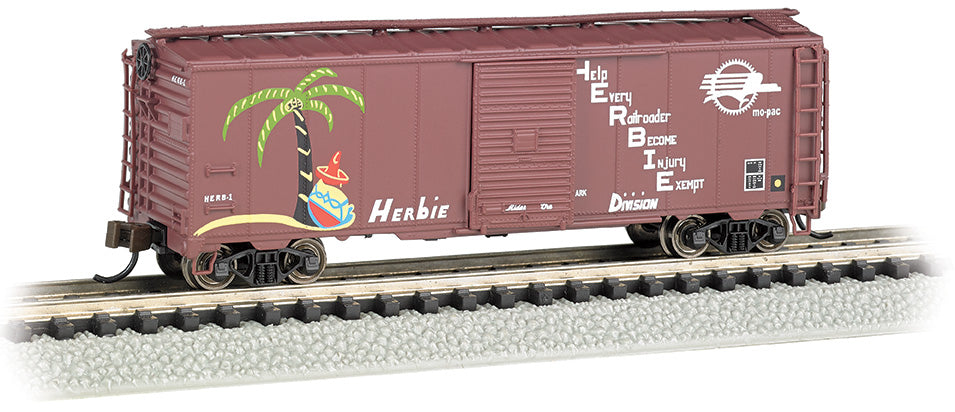 Bachmann N Scale AAR 40-Foot Steel Box Car - Missouri Pacific Herbie– product image