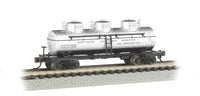 Bachmann N Scale Three-Dome Tank Car - Northern California Wineries