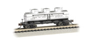 Bachmann N Scale Three-Dome Tank Car - Carbide and Carbon Chemicals– product image 1