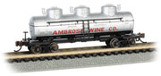 Bachmann N Scale Three-Dome Tank Car - Ambrose #7501– product image 1
