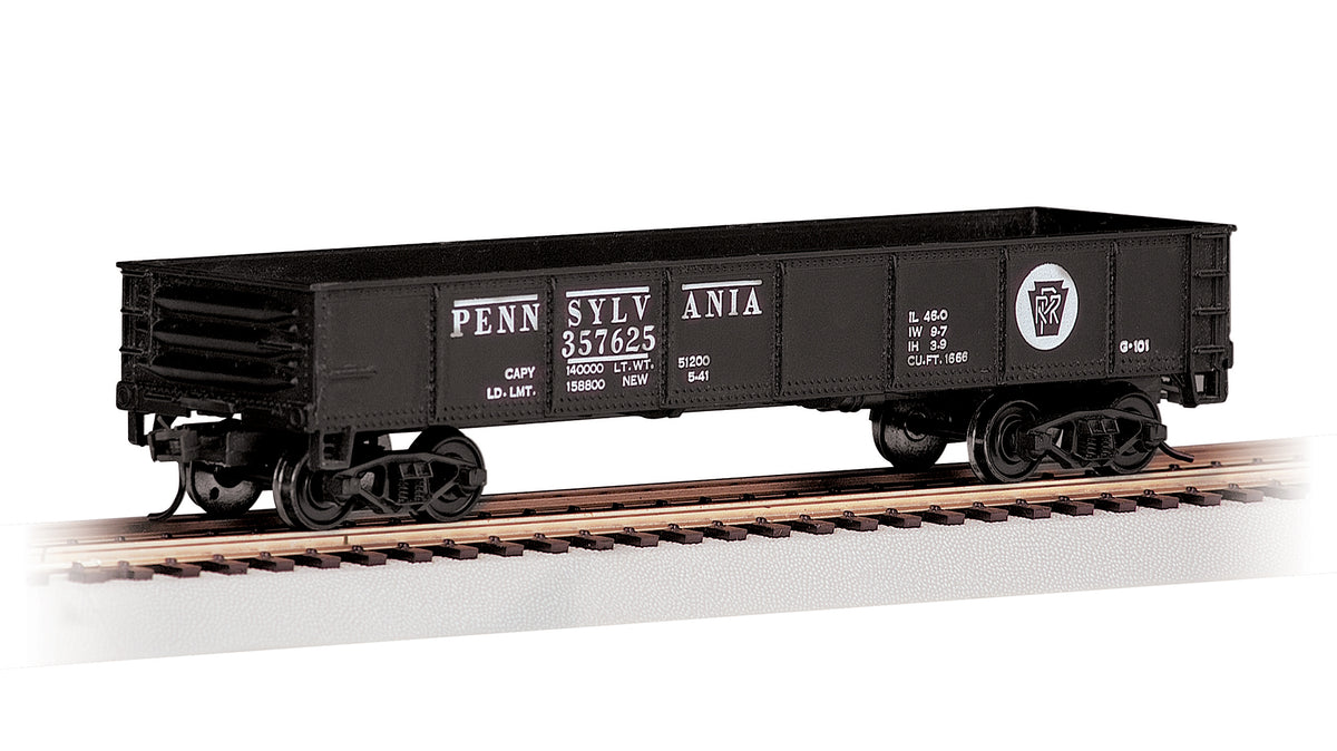 Bachmann HO Scale 40-Foot Gondola - Pennsylvania #357625– product image
