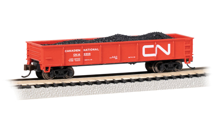 Bachmann N Scale 40-Foot Gondola - Canadian National #149930