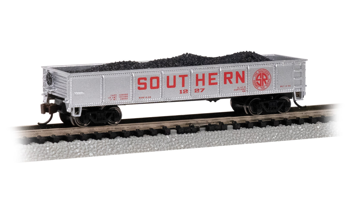 Bachmann N Scale 40-Foot Gondola - Southern #1227– product image