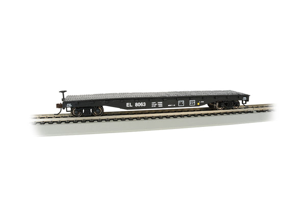 Bachmann HO Scale 52-Foot Flat Car - Erie Lackawanna #8063