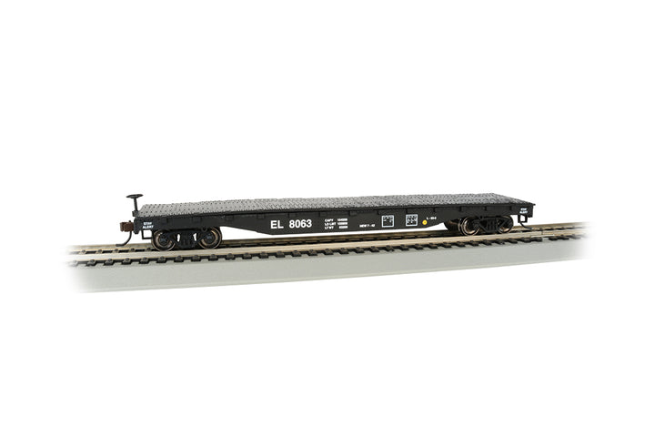 Bachmann HO Scale 52-Foot Flat Car - Erie Lackawanna #8063