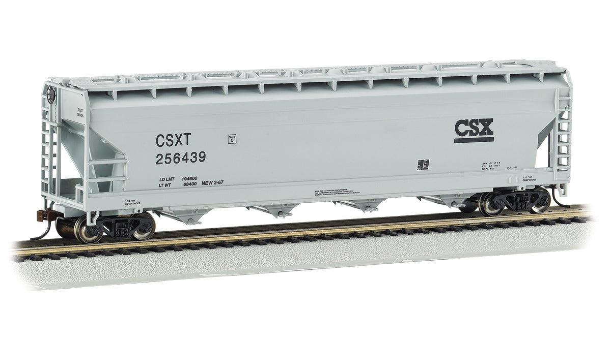 Bachmann HO Scale 56-Foot ACF Center-Flow Hopper - CSX #256439– product image