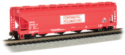 Bachmann N Scale ACF 56-Foot Center-Flow Hopper - Continental Polymers #3000– product image 1