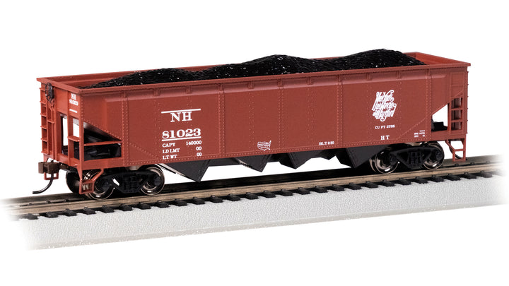 Bachmann HO Scale 40-Foot Quad Hopper - New Haven #81023
