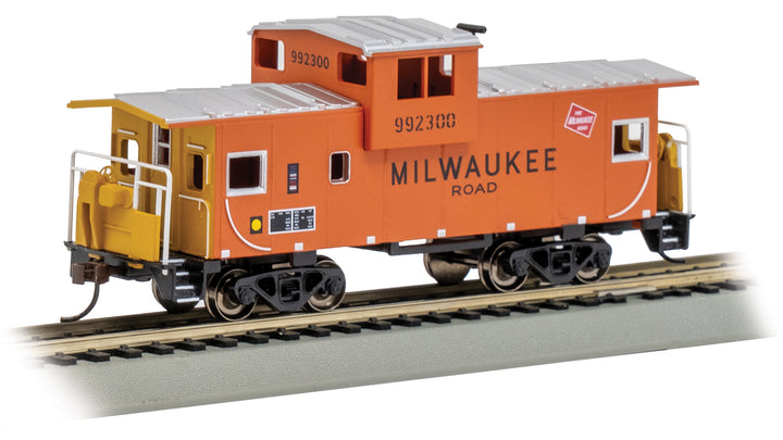 Bachmann HO Scale 36-Foot Wide-Vision Caboose - Milwaukee Road #993200