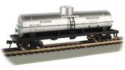 Bachmann HO Scale 40-Foot Single-Dome Tank Car - Alaska Railroad #9024– product image 1