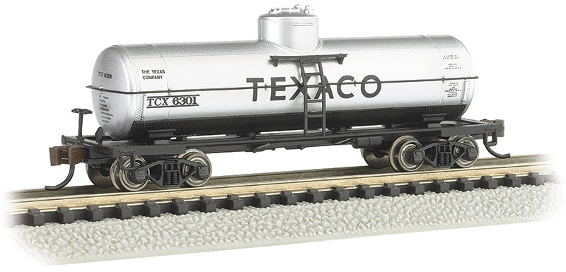 Bachmann N Scale ACF 10,000-Gallon Tank Car - Texaco #6301– product image